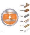 Tarcza tnąca TCT wielozadaniowa Evolution RAGE 165 mm / 18 z 