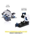 Tarcza tnąca TCT do cięcia stali nierdzewnej Evolution 180 mm / 48 z