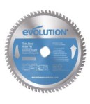 Tarcza tnąca TCT do cięcia cienkiej stali Evolution 180 mm / 68 z
