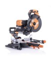 Wielozadaniowa piła ukośna z prowadnicami Evolution R255SMS DB + z tarczą 255 mm