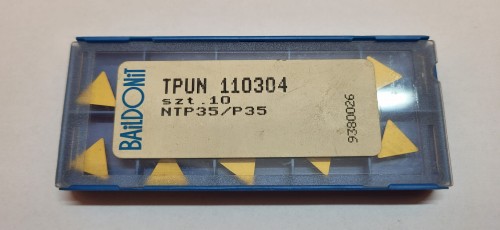 Płytka skrawająca TPUN 110304 NTP35/P35