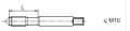 Gwintownik M6 NGMM/2 DIN-352/2 (6H) HSS
