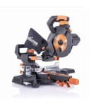 Wielozadaniowa piła ukośna z prowadnicami EVOLUTION R185SMS PLUS z tarczą 185mm