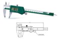 Suwmiarka cyfrowa 0-300 mm/12" 3V/DATA/SQ
