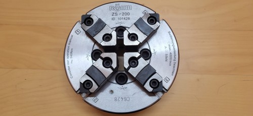 Uchwyt tokarski 4 - szczękowy