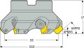Głowica frezowa nasadzana fi 125 mm R220.13-0125-12