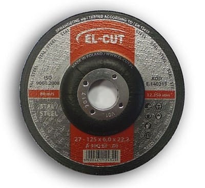  Tarcza T27 125/6,0/22 METAL EXTRA EL-CUT