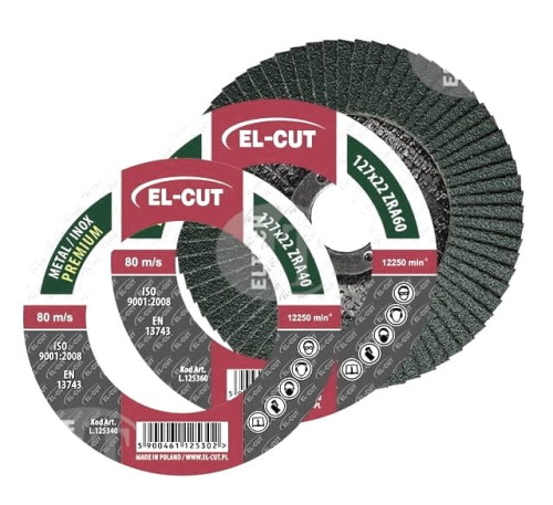 Ściernica lamelkowa 125/40 CYRKON PREMIUM EL-CUT