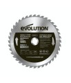 Tarcza tnąca TCT do cięcia drewna Evolution 255 mm / 40z