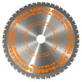 Tarcza tnąca Global Saw do cięcia cienkiej stali 216 x 1.4/1.2 x 25.4mm / 48z CERMET