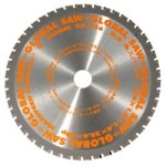 Tarcza tnąca Global Saw do cięcia cienkiej stali 216 x 1.4/1.2 x 25.4mm / 48z CERMET
