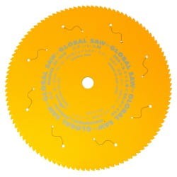 Tarcza tnąca Global Saw do cięcia stali nierdzewnej 355 x 2.1/1.7-1.9 x 25.4mm / 110z CERMET