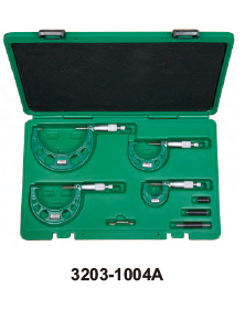 Zestaw mikrometrów 0-100 mm standard (4 szt.)