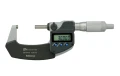 Mikrometr cyfrowy IP65, 25-50 mm z wyjściem danych, z grzechotką w bębnie