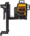 Laser samopoziomujący 3-wiązkowy 360° 12V czerwony DeWALT DCE089D1R