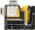 Laser samopoziomujący 3-wiązkowy 360° 12V czerwony DeWALT DCE089D1R