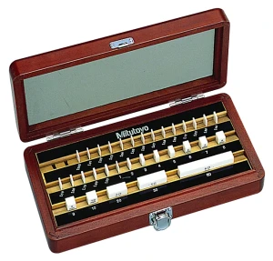 Zestaw płytek wzorcowych metrycznych ceramicznych, z certyfikatem sprawdzenia, ISO