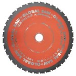 Piła tarczowa do cięcia stali GLOBAL SAW 185 x 1.4/1.1 x 20mm / 36z CERMET JAPAN