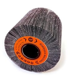 Ściernica listkowa walcowa z płótna 100x100x19 mm