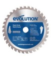 Tarcza tnąca TCT do cięcia stali Evolution 180 mm / 36z