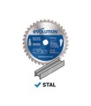 Tarcza tnąca TCT do cięcia stali Evolution 180 mm / 36z