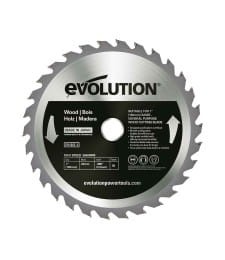 Tarcza tnąca TCT do cięcia drewna Evolution 180 mm / 30z