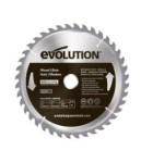 Tarcza tnąca TCT do cięcia drewna Evolution 230 mm / 40z