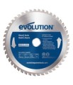 Tarcza tnąca TCT do cięcia stali Evolution 255 mm / 52z